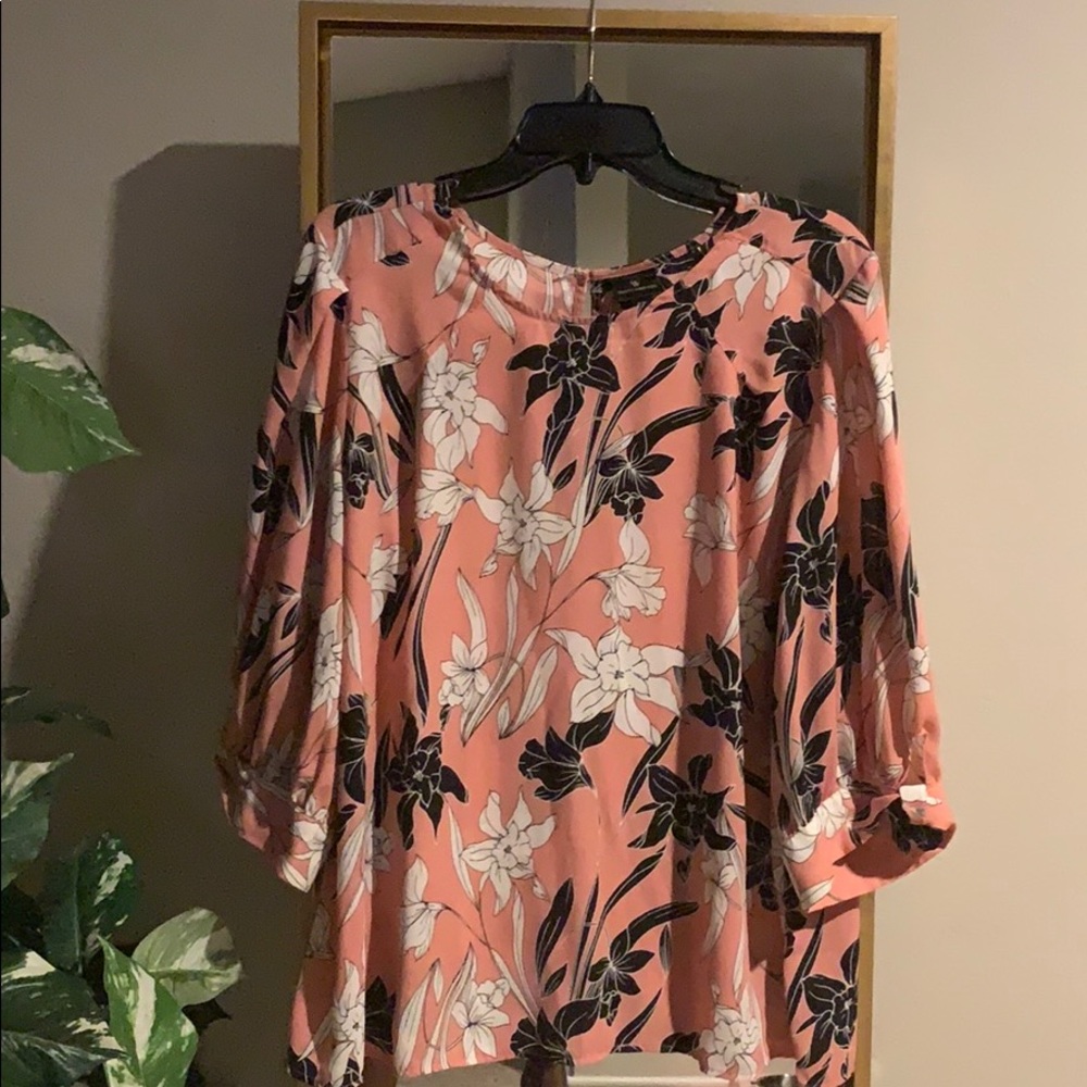 Worthington - Floral Blouse